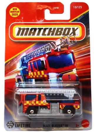 1:87 Blaze Blaster III Fire Ladder Truck (Red)