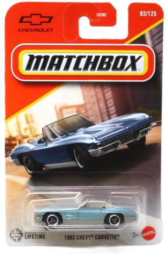 1:64 1963 Chevy Corvette (Blue)