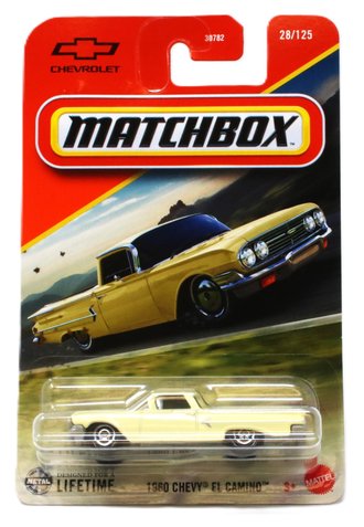 1:64 1960 Chevy El Camino (Yellow)