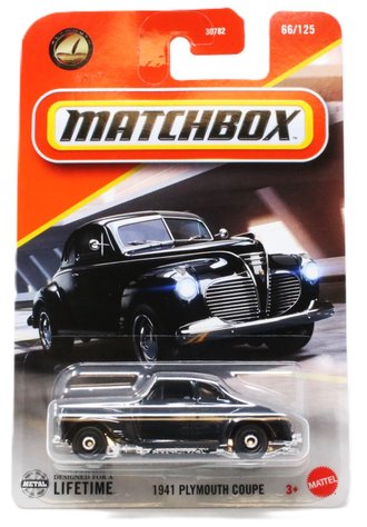 1:64 1941 Plymouth Coupe (Black)