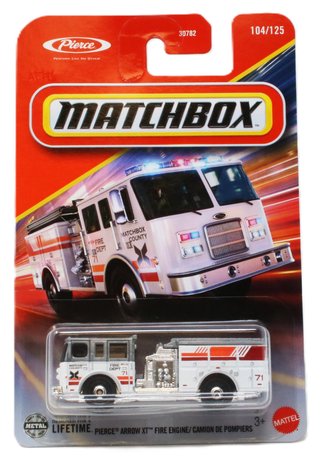 1:87 Pierce Arrow XT Fire Engine (White/Gray)