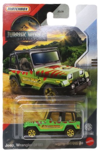 1:64 Jeep Wrangler "Jurassic Park"