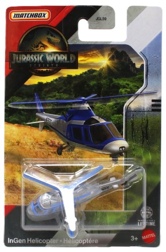1:64 Jurassic World Rebirth - InGen Helicopter 