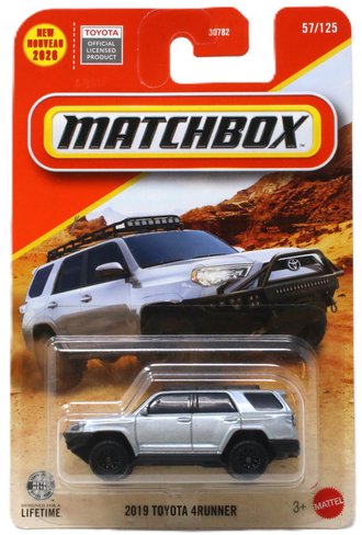 1:64 2019 Toyota 4Runner (Silver) 1:64 2019 Toyota 4Runner (Silver)