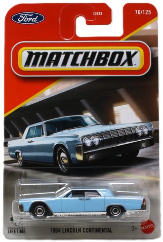 1:64 1964 Lincoln Continental (Light Blue) 1:64 1964 Lincoln Continental (Light Blue)