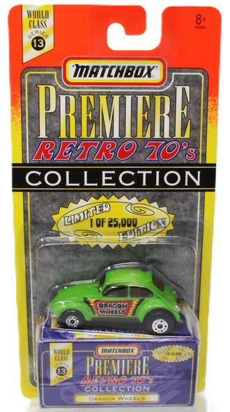 1:64 Matchbox Retro 70's - Dragon Wheels