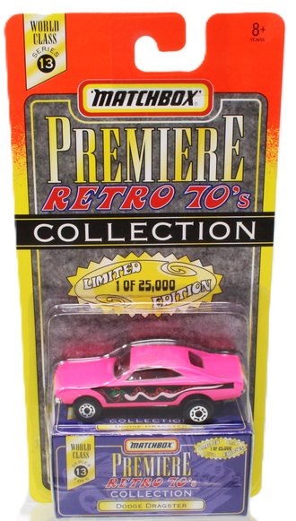 1:64 Matchbox Retro 70's - Dodge Dragster