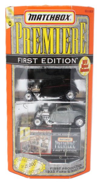 1:64 Matchbox Premiere - 1933 Ford Street Rod (Set of 2) *** Loose Rubber Bands ***