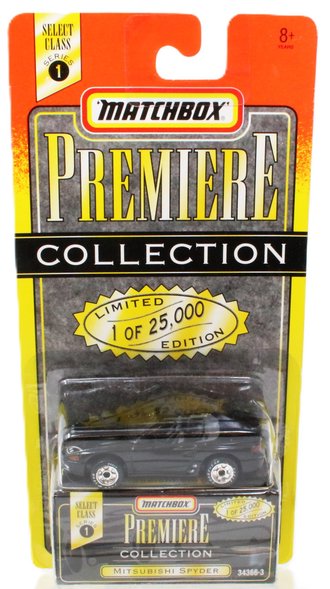 1:64 Matchbox Premiere - Mitsubishi Spyder (Black)