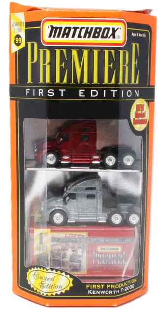 1:64 Matchbox Premiere - Kenworth T-2000 (Set of 2) *** Loose Rubber Bands ***