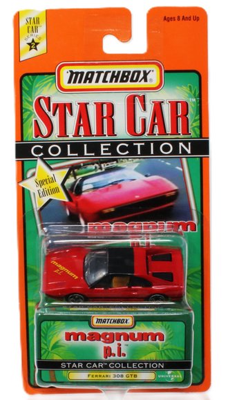 1:64 Matchbox Star Car - Magnum P.I. Ferrari 308 GTB