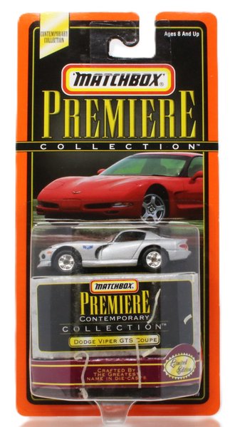 1:64 Matchbox Premiere Contemporary - Dodge Viper GTS Coupe