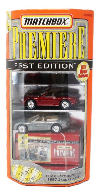 1:64 Matchbox Premiere - 1997 Jaguar XK-8 (Set of 2) *** Loose Rubber Bands ***