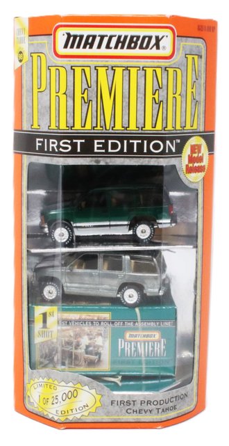 1:64 Matchbox Premiere - Chevy Tahoe (Set of 2) *** Loose Rubber Bands ***