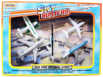 The Feel Of Real Steel 5-Aircraft -Sky Busters (Set of 5)