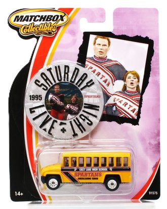 1:64 Matchbox Saturday Night Live - 1995 Spartans School Bus