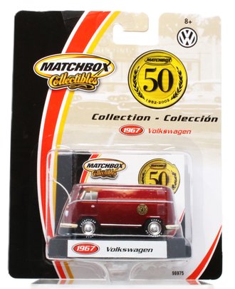 1:64 Matchbox Collectibles - 1967 Volkswagen (Maroon) "Matchbox 50th Anniversary"