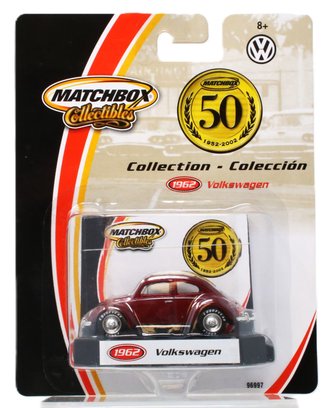 1:64 Matchbox Collectibles - 1962 Volkswagen (Maroon) "Matchbox 50th Anniversary"