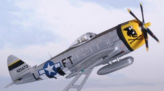 Republic P-47D Thunderbolt "USAAF 345th FG, 353rd FS, Glenn Eagleston" Republic P-47D Thunderbolt "USAAF 345th FG, 353rd FS, Glenn Eagleston"