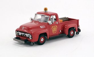 1954 Ford Pickup "Pennsylvania Railroad" w/RR Trucks 1954 Ford Pickup "Pennsylvania Railroad" w/RR Trucks