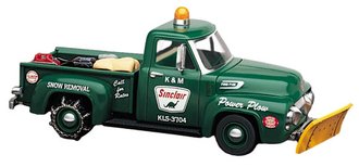 1:43 1954 Ford Pickup w/Plow "Sinclair"
