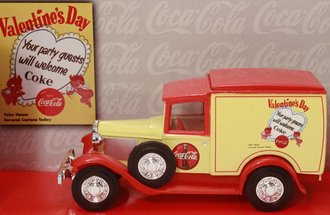 Coca-Cola 1930 Ford Model A Van "Valentine's Day"