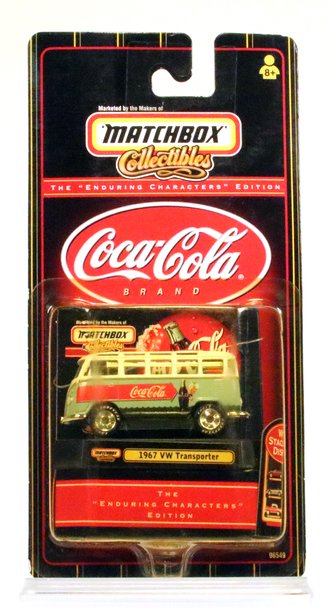 1:64 Coca-Cola - Enduring Characters - 1967 VW Transporter (Blue/White)