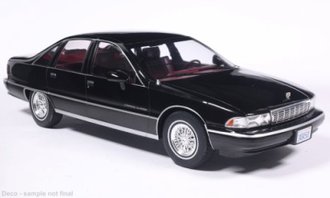 1:18 1991 Chevrolet Caprice (Black)