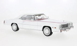 1:18 1976 Cadillac Eldorado Convertible (White) 1:18 1976 Cadillac Eldorado Convertible (White)