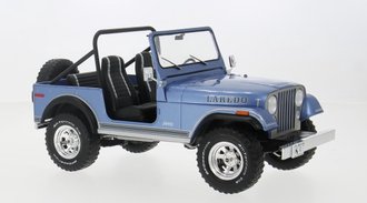 1:18 1980 Jeep CJ-7 Laredo (Blue)