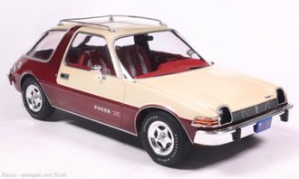 1:18 1975 AMC Pacer (Dark Red/Beige) 1:18 1975 AMC Pacer (Dark Red/Beige)