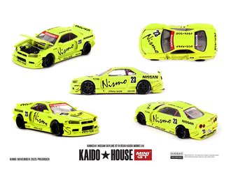 1:64 Nissan Skyline GT-R (R34) Kaido Works V4 (Yellow) 1:64 Nissan Skyline GT-R (R34) Kaido Works V4 (Yellow)