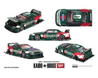 1:64 Nissan Skyline GT-R (R32) KHTC V1 (Green)