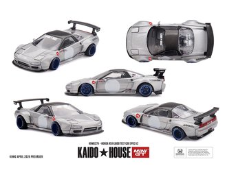 1:64 Honda NSX Kaido Test Car Spec V2 (Silver w/Carbon)