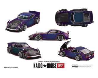 1:64 Nissan Fairlady Z Kaido Street V1 (Purple)