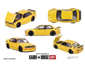 1:64 BMW M3 Kaido GT V3 ADVAN (Yellow) 1:64 BMW M3 Kaido GT V3 ADVAN (Yellow)