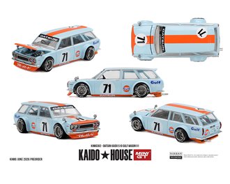 1:64 Datsun Kaido 510 "Gulf" Wagon V1