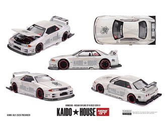 1:64 Nissan Skyline GT-R (R32) SERI V1 1:64 Nissan Skyline GT-R (R32) SERI V1