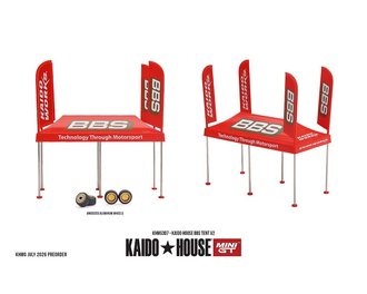 1:64 BBS Tent V2 Set 1:64 BBS Tent V2 Set