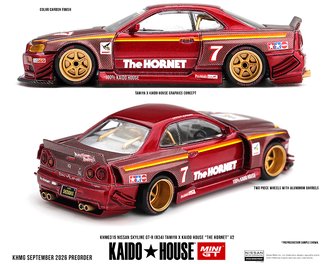 1:64 Nissan Skyline GT-R (R34) TAMIYA x KAIDO HOUSE "The Hornet" V2