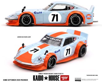 1:64 Nissan Fairlady Z Kaido GT GULF V1