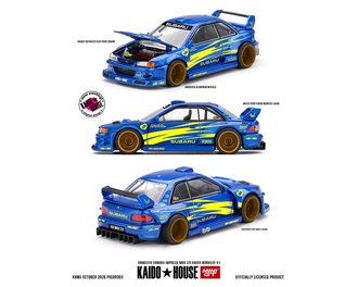 1:64 Subaru Impreza WRX STI KAIDO WORKS V1 (Blue)