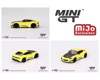1:64 Nissan Z Pandem (Ikazuchi Yellow)