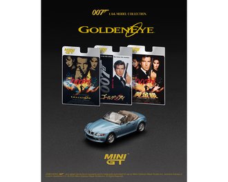 1:64 BMW Z3 "GoldenEye" (English Version Packaging)