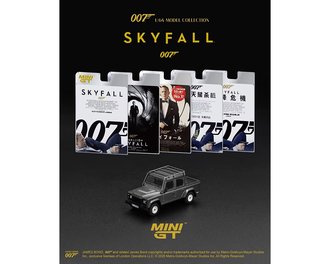 1:64 James Bond 007 Land Rover Defender 110 Crew Cab "Skyfall" (English Packaging)