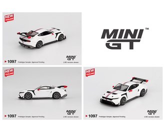 1:64 Ford Mustang GTD Spirit of America (White)