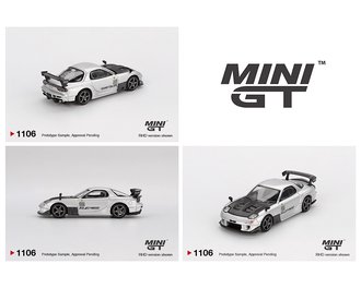 1:64 Mazda RX-7 RE-Amemiya (Silver Metallic)