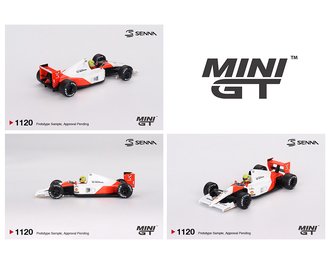 1:64 McLaren MP4/6 #1 Ayrton Senna 1991 Japanese Grand Prix 2nd Place