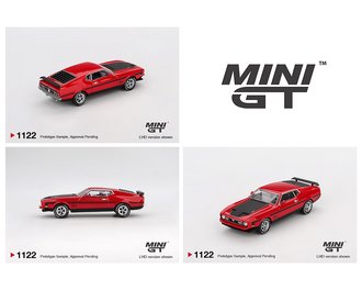 1:64 1971 Ford Mustang Mach1 (Race Red) 1:64 1971 Ford Mustang Mach1 (Race Red)