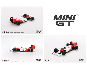 1:64 McLaren MP4/4 #11 Alain Prost 1988 Japanese Grand Prix 2nd Place